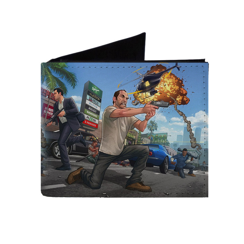 کیف پول طرح GTA مدل kp779