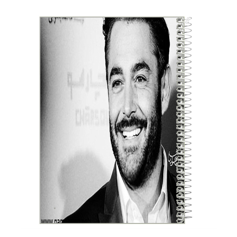 دفتر نقاشی 40 برگ طرح محمدرضا گلزار کد tg6