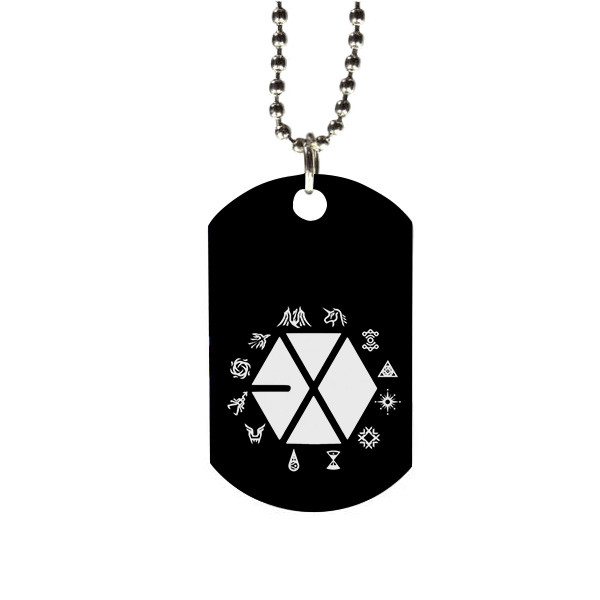 گردنبند طرح EXO مدل pk44