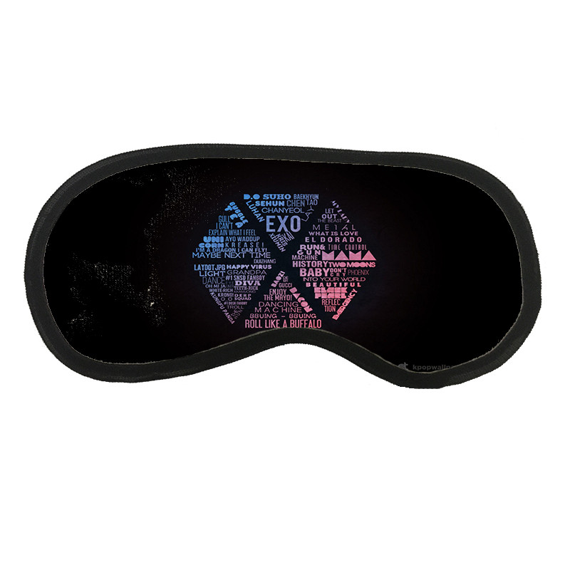چشم بند خواب طرح گروه EXO کد ch228