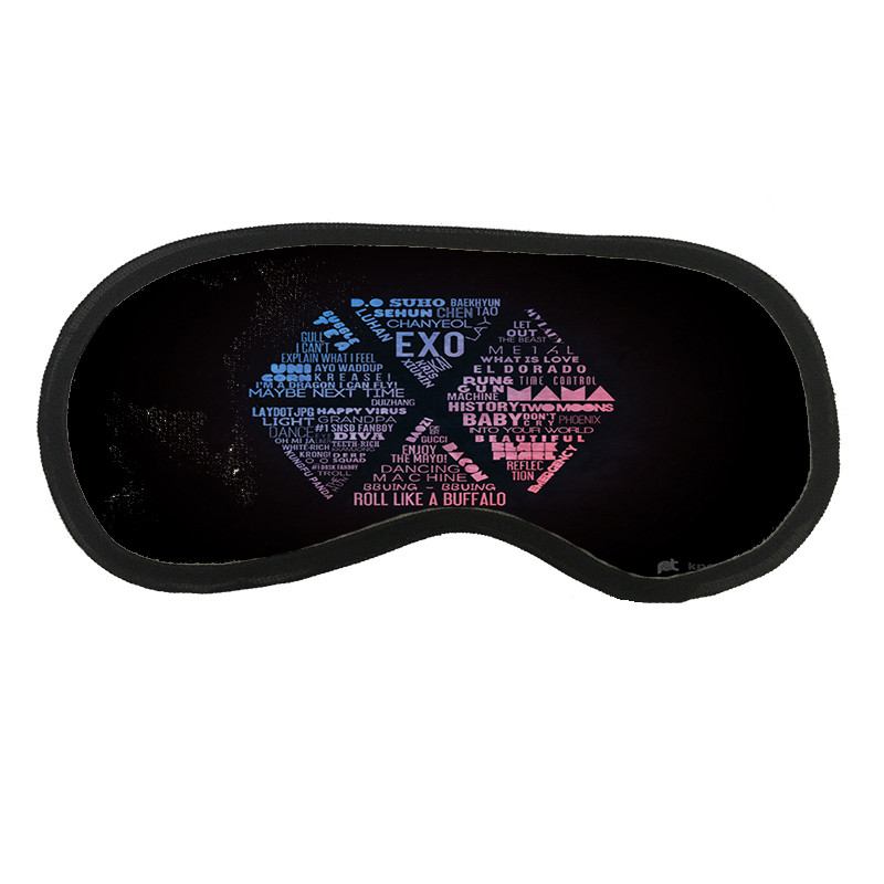 چشم بند خواب طرح گروه EXO کد ch236
