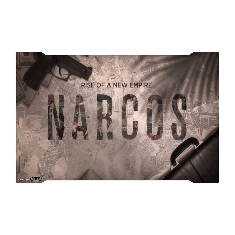 ماوس پد اوکینری مدل MPB00487 طرح Narcos