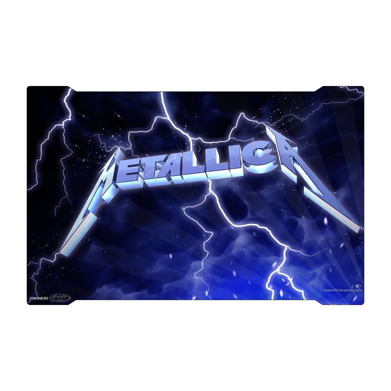 ماوس پد اوکینری مدل mpb00431 طرح گروه متالیکا