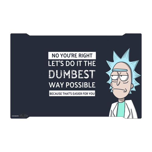 ماوس پد مخصوص بازی اوکینری مدل MPB00574 طرح Rick and Morty