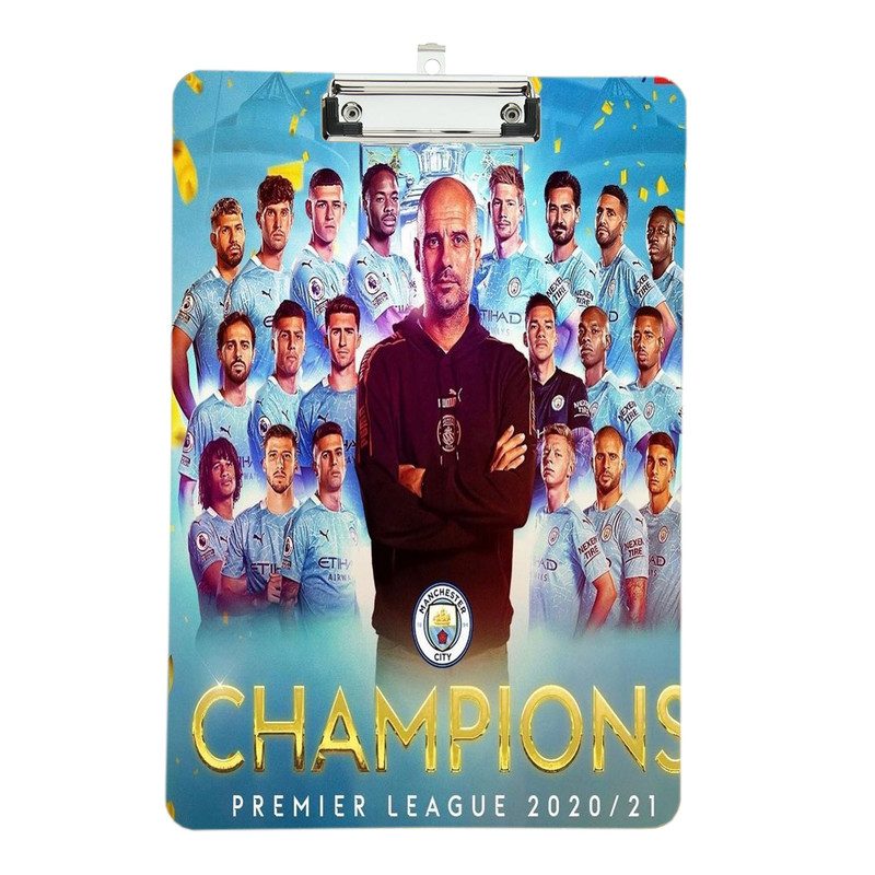 تخته شاسی طرح تیم منچسترسیتی 2022 کد mancity سایز A4