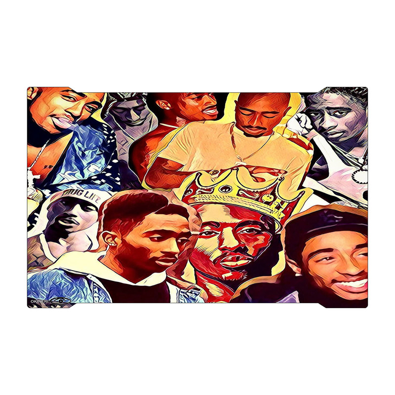 ماوس پد اوکینری مدل MPB00370 طرح توپاک Tupac
