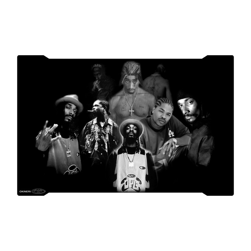 ماوس پد اوکینری مدل MPB00375  طرح توپاک Tupac