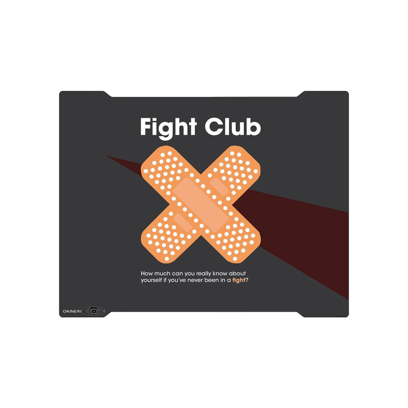 ماوس پد اوکینری مدل MP022 طرح فایت کلاب Fight Club
