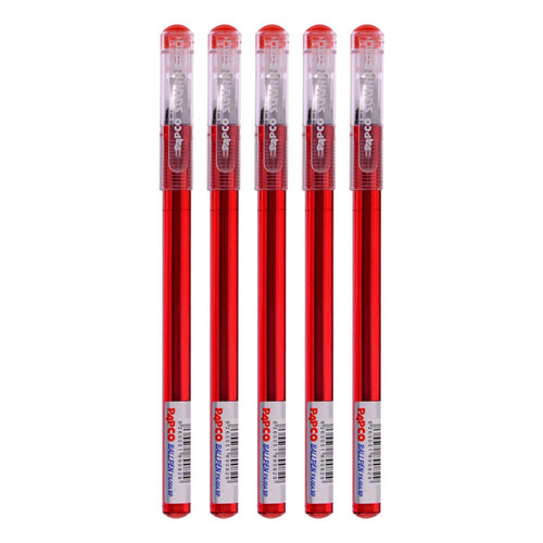 خودکار پاپکو مدل اسکوئر کد PX-004BP بسته 5 عددی