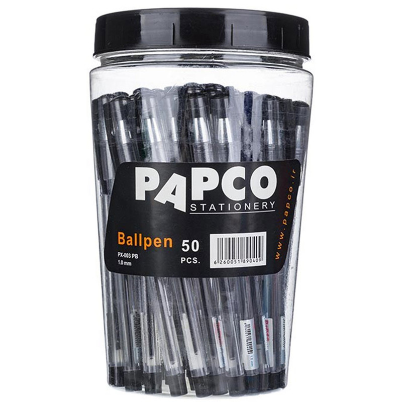 خودکار پاپکو مدل PX-003 بسته 50 عددی