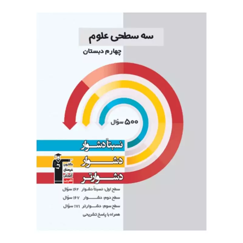 کتاب سه سطحی علوم چهارم قلم چی