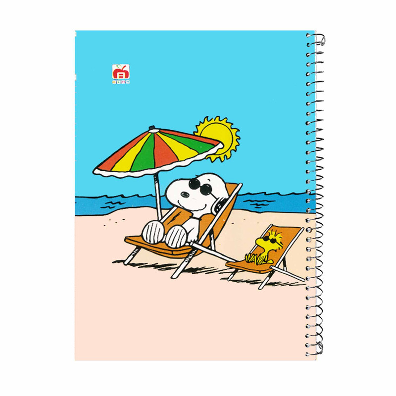 دفتر نقاشی 60 برگ آلما طرح کارتونی مدل SNOOPY کد 7651