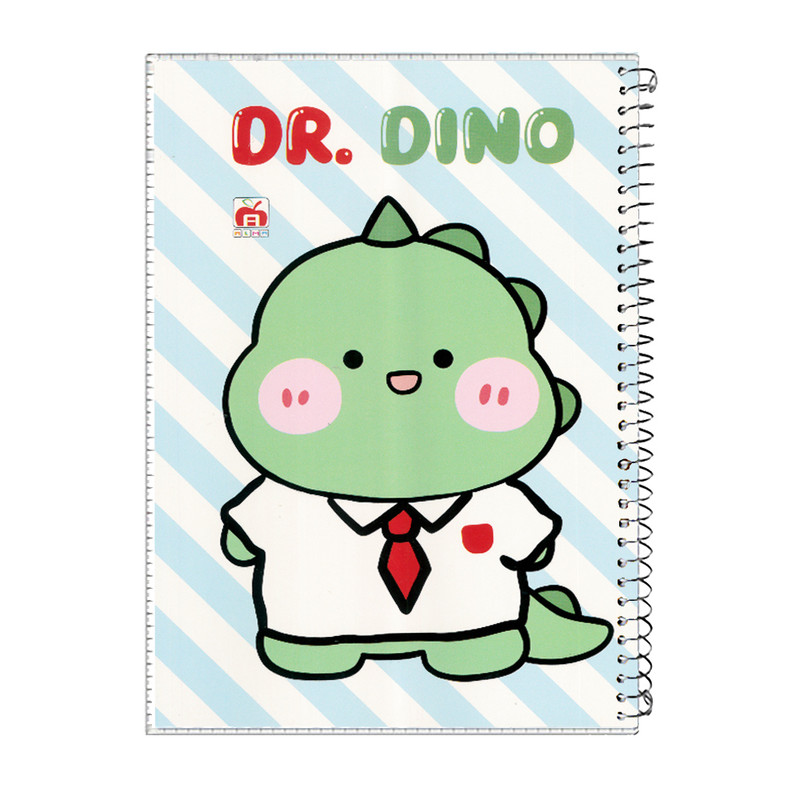 دفتر مشق 40 برگ آلما طرح DINO مدل طلقی کد 7413