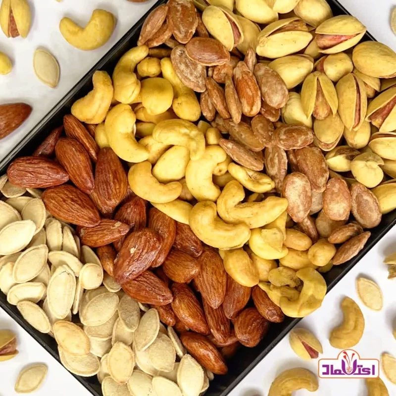 آجیل لوکس اعلا  500 گرمی اعتماد تازه پخت(تخفیف ویژه)
