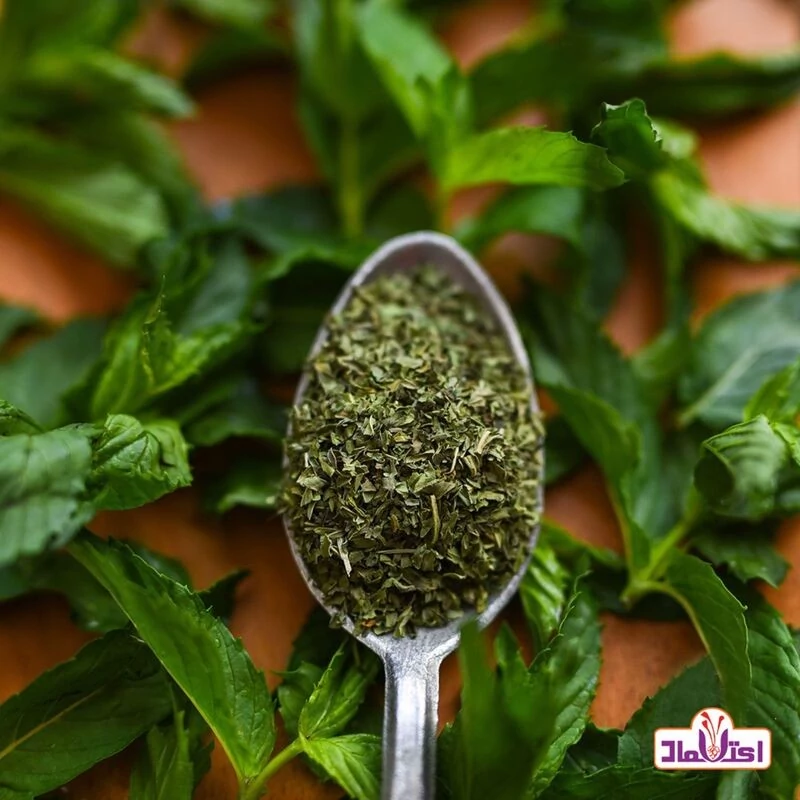 نعنا خشک اعلا 250 گرمی اعتماد(نعنا خرد شده)(نعنا بلغور)