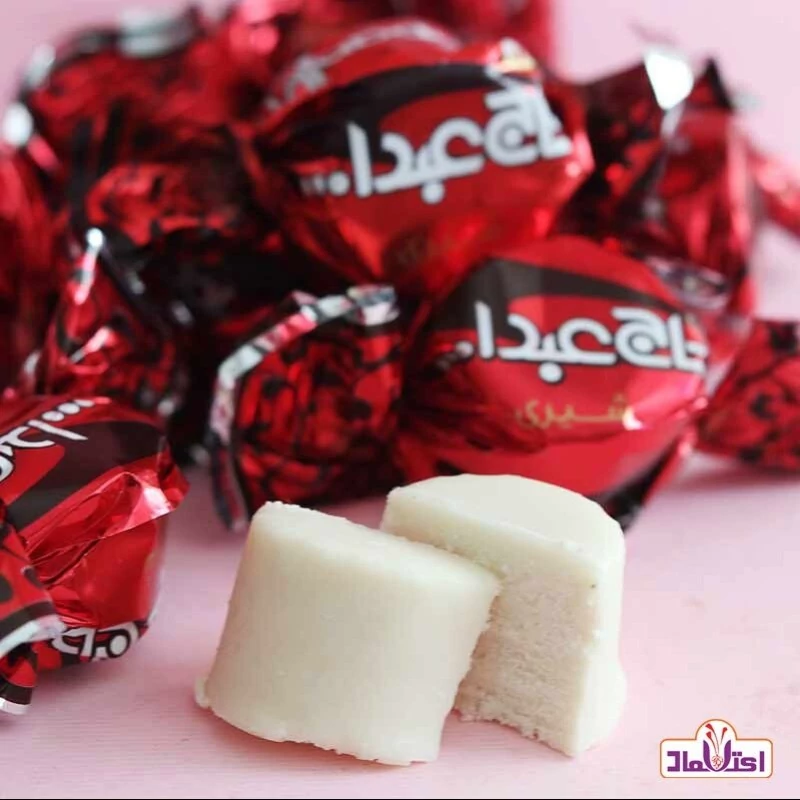شکلات پشمک شیری 250 گرمی حاج عبدالله