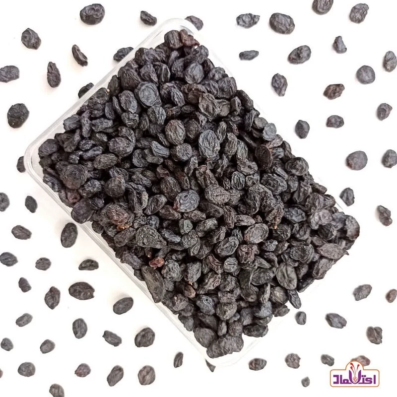مویز امسالی سیاه بدون هسته 100 گرمی اعتماد تمیز و تازه