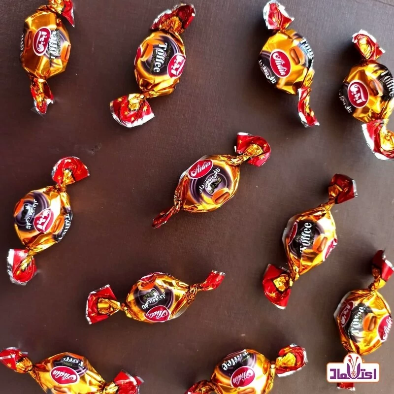 تافی مغزدار فندقی 250 گرمی آیدین