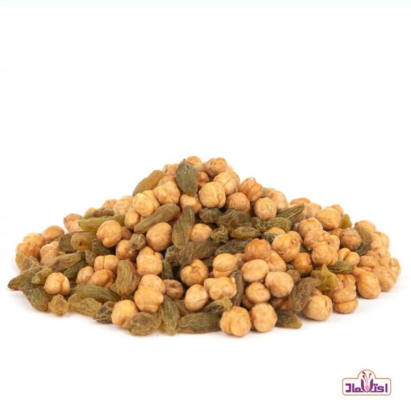 نخودچی کشمش(50درصد) 100 گرمی اعتماد  ترد و تازه