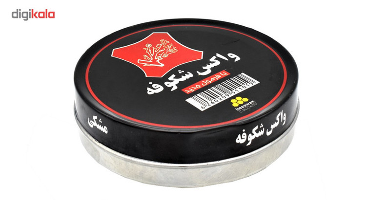 واکس کفش شکوفه مدل M58 به همراه یک عدد پاشنه کش