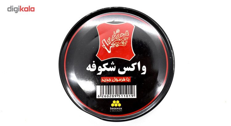 واکس کفش شکوفه مدل M58 به همراه یک عدد پاشنه کش