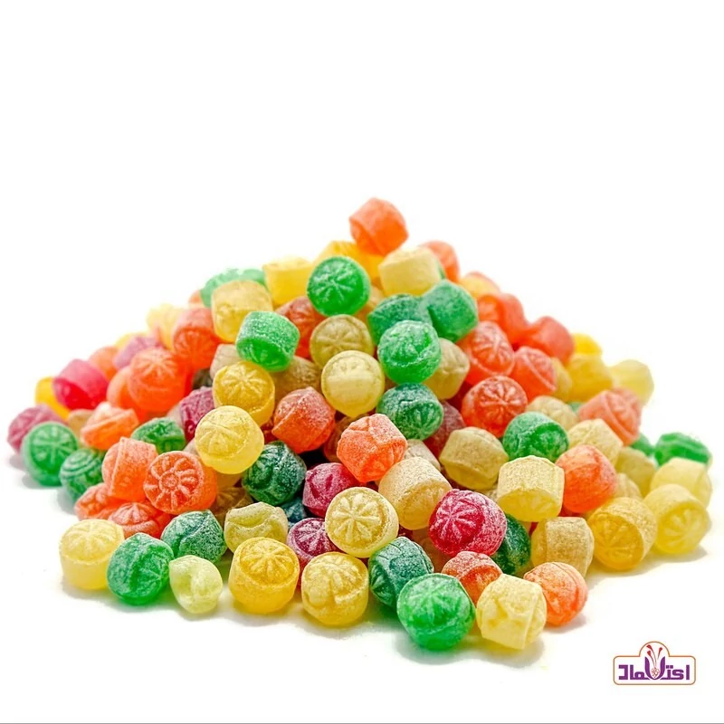 آبنبات ترش مخلوط 100 گرمی اعتماد(آبنبات ترش درشت)