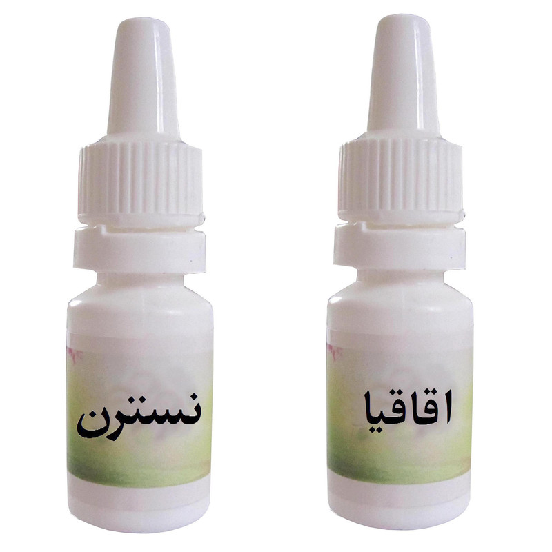 اسانس شمع مدل اقاقیا و نسترن حجم 10 میلی لیتر بسته 2 عددی