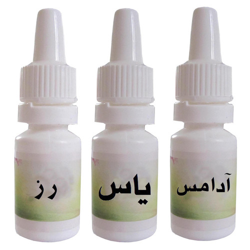 اسانس شمع مدل آدامس خرسی و یاس و رز حجم 10 میلی لیتر بسته 3 عددی