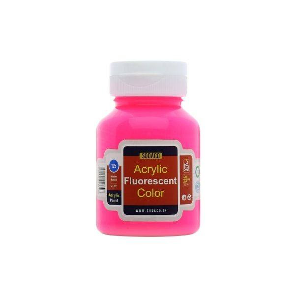 رنگ اکریلیک مدل fluorescent حجم 30 میلی لیتر