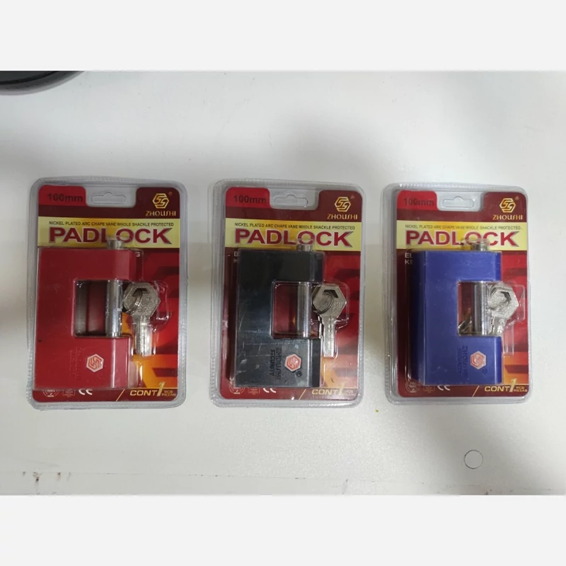 قفل کتابی زوشی سایز 100mm  ساخت تایوان ZHOUSHI
