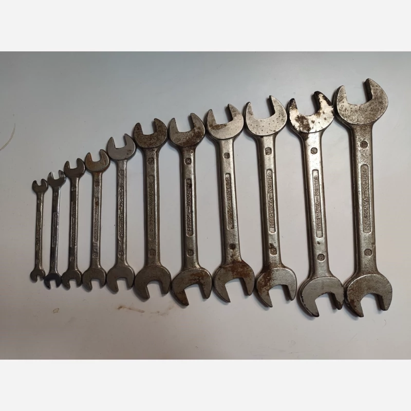 ست 11 پارچه آچار دوسر تخت ابزاران Abzaran