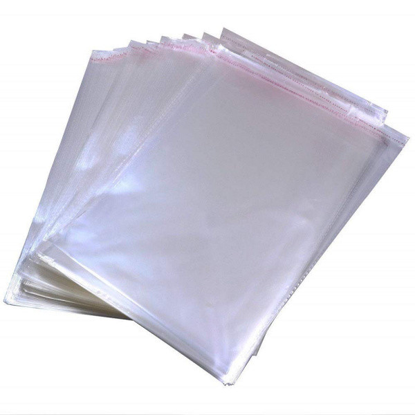 سلفون بسته بندی مدل لبه چسب دار 18x26 بسته 100 عددی