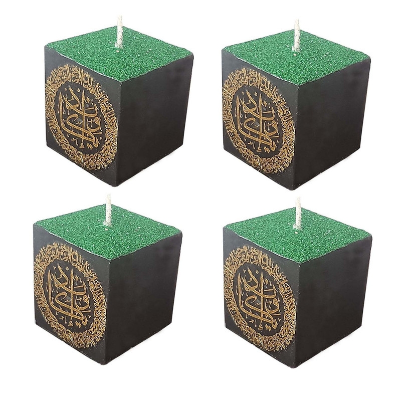 شمع معطر مدل مذهبی مجموعه 4 عددی