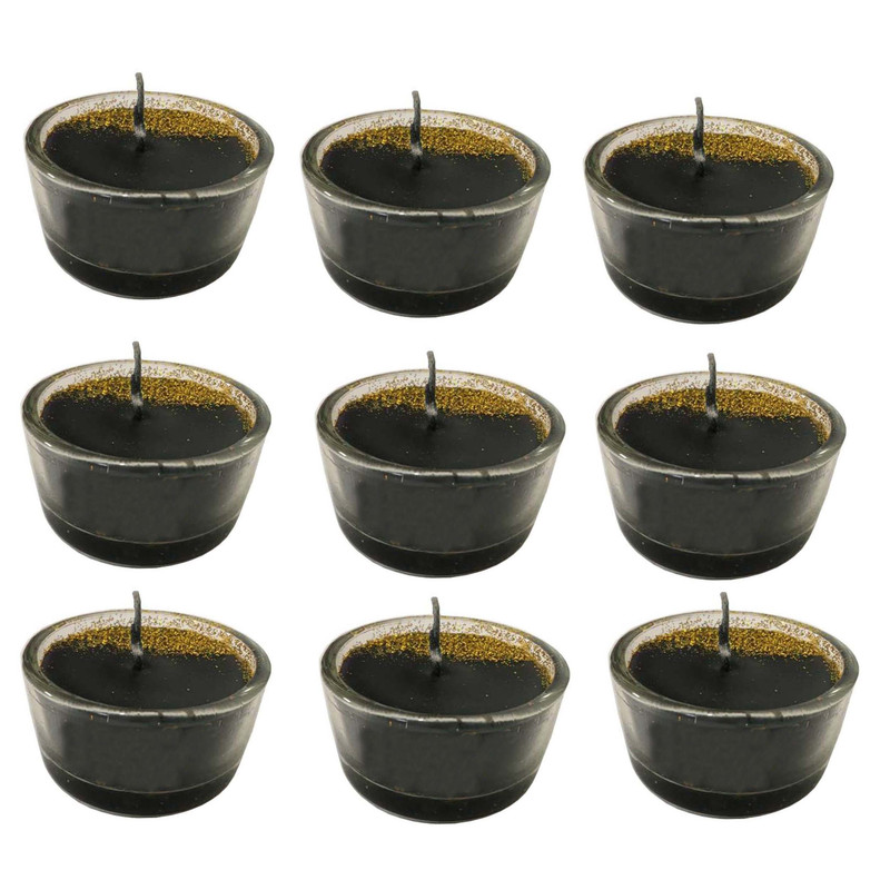 شمع وارمر مدل شیشه ای معطر مجموعه 9 عددی