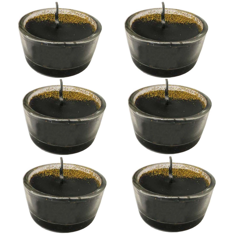 شمع وارمر مدل شیشه ای معطر دارچین مجموعه 6 عددی