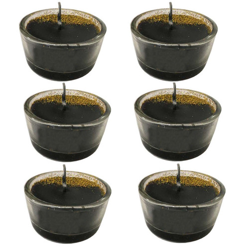 شمع وارمر مدل شیشه ای معطر دارچین مجموعه 6 عددی
