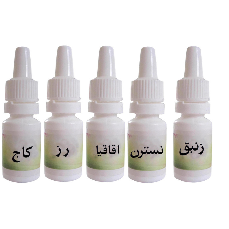 اسانس شمع مدل فستیوال 3 حجم 10 میلی لیتر بسته 5 عددی