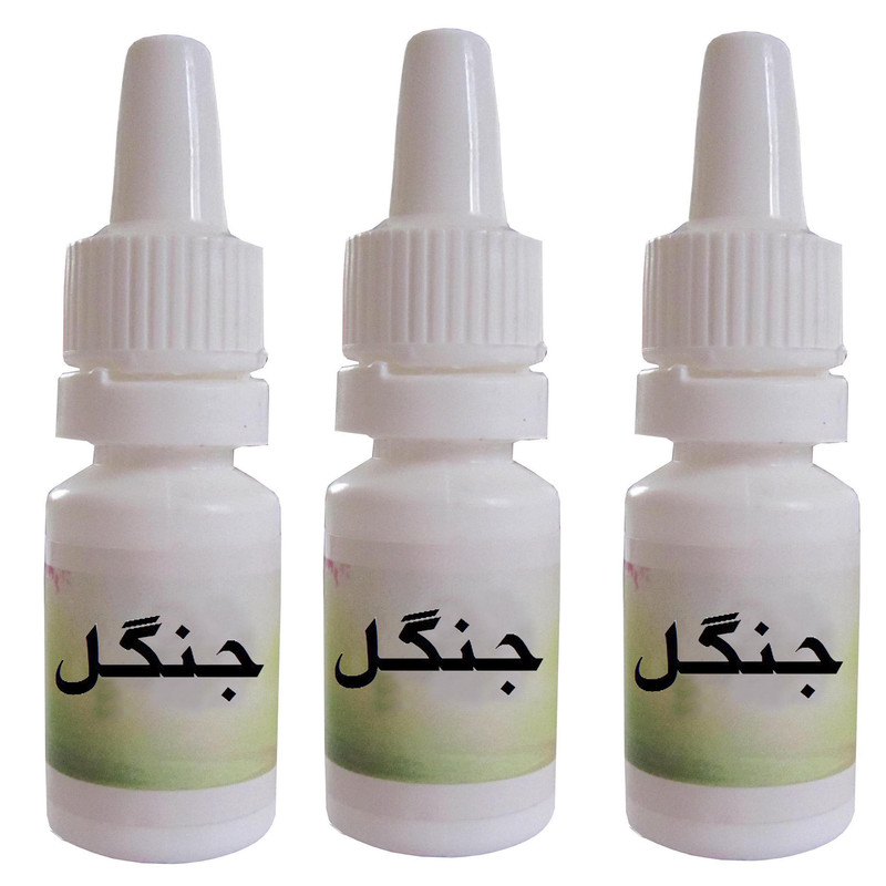 اسانس شمع مدل جنگل حجم 10 میلی لیتر مجموعه 3 عددی