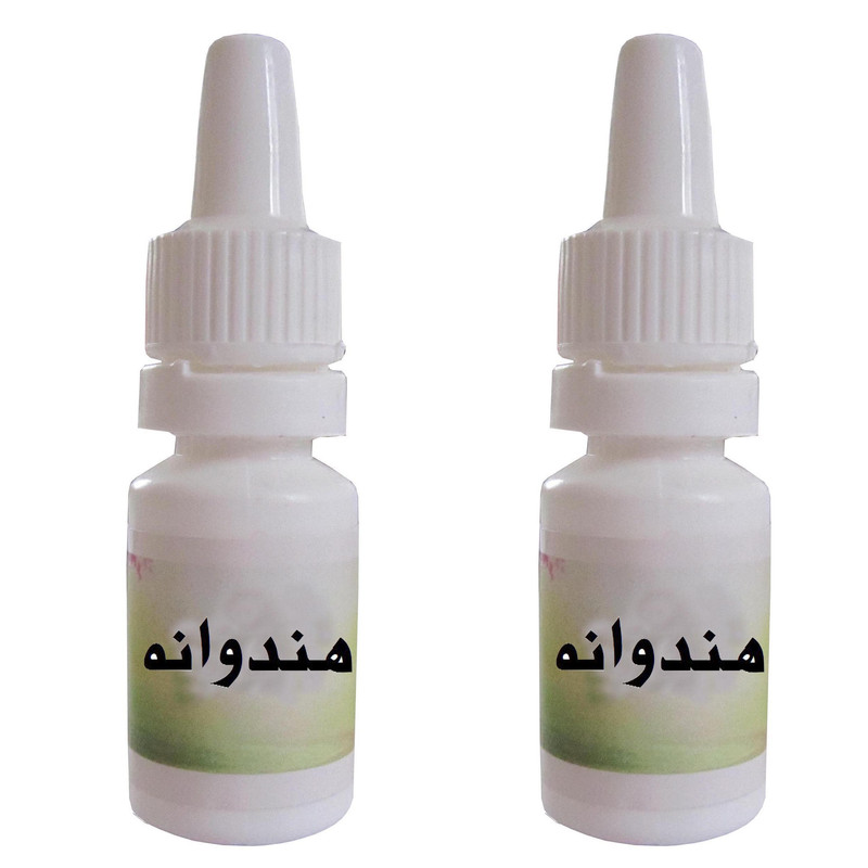 اسانس شمع مدل هندوانه حجم 10 میلی لیتر بسته 2 عددی