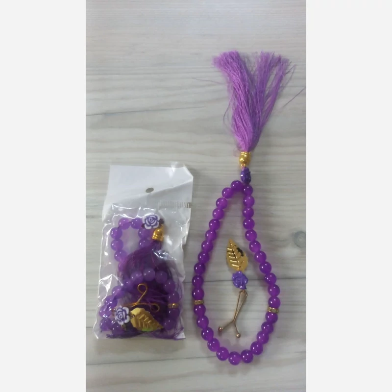 ست تسبیح مروارید و گیره روسری