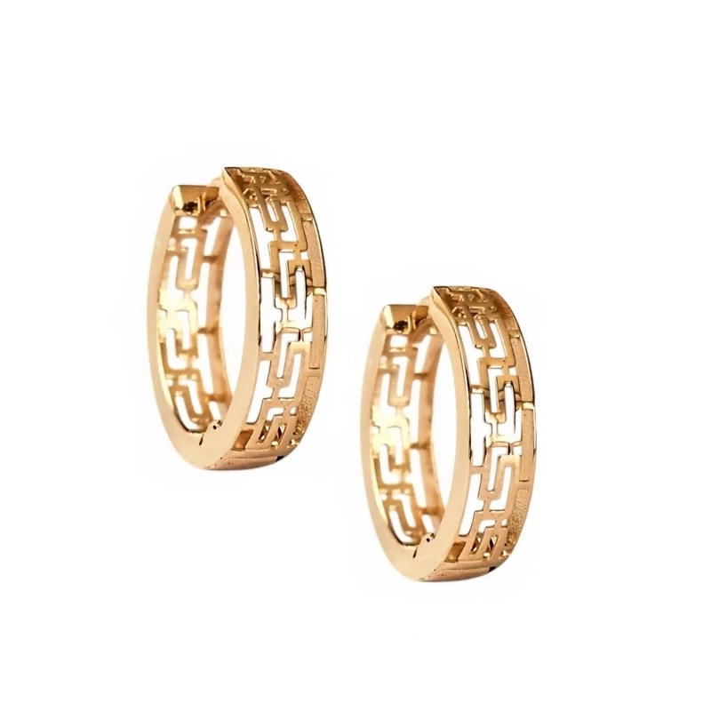 گوشواره طلا 18عیار امگا ورساچه والنسیا