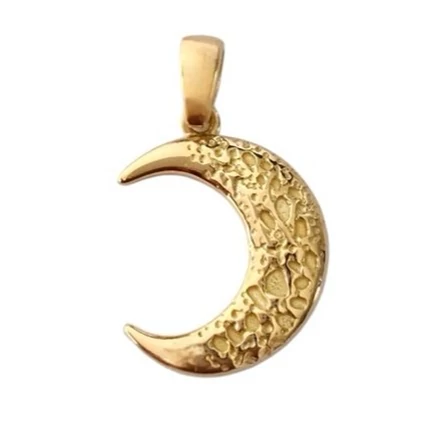 آویز طلا 18 عیار ماه