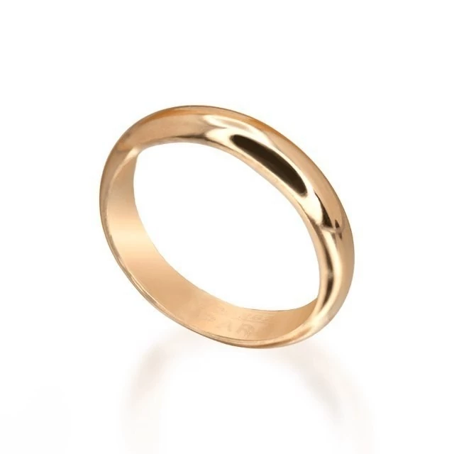 حلقه طلا 18عیار رینگ کلاسیک سایز 55