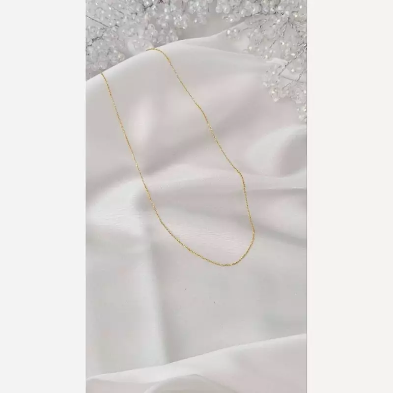 زنجیر طلا 18عیار ونیزی(1.980 گرم 40سانت)