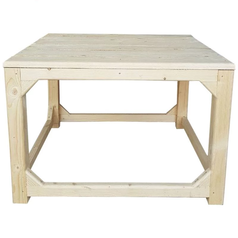 میز کرسی مدل چوبی کد 80x80