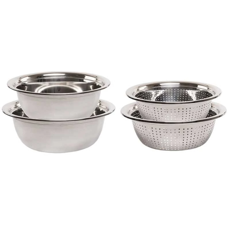 ست آبکش و لگن کد AL2636 مجموعه 4 عددی