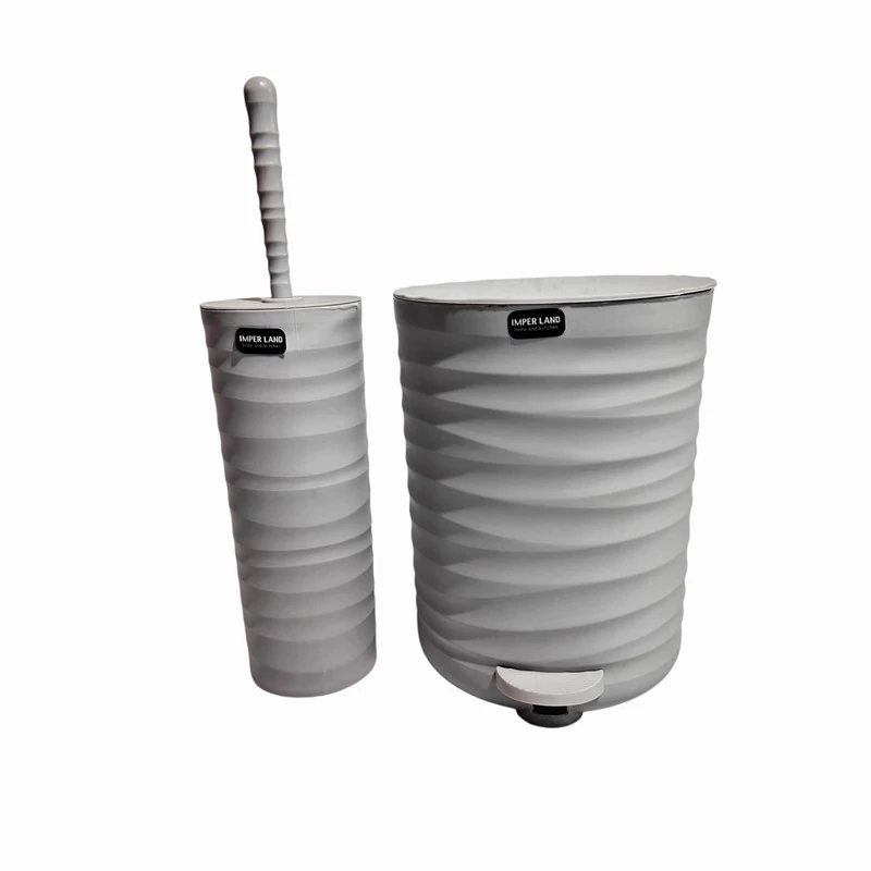 ست سطل زباله و فرچه امپرلند کد DH626