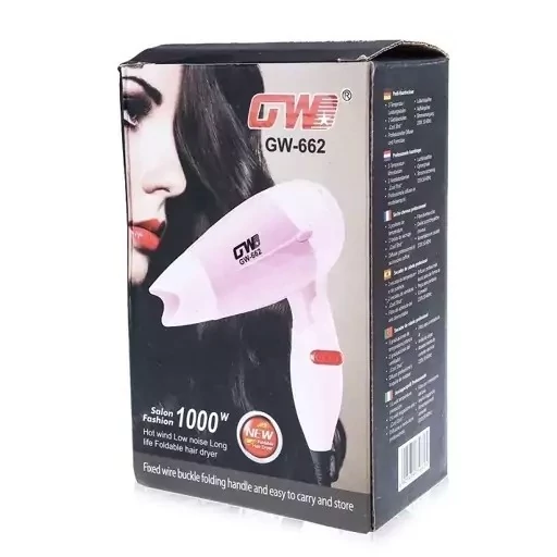 سشوار مسافرتی جی دبلیو مدل GW-662