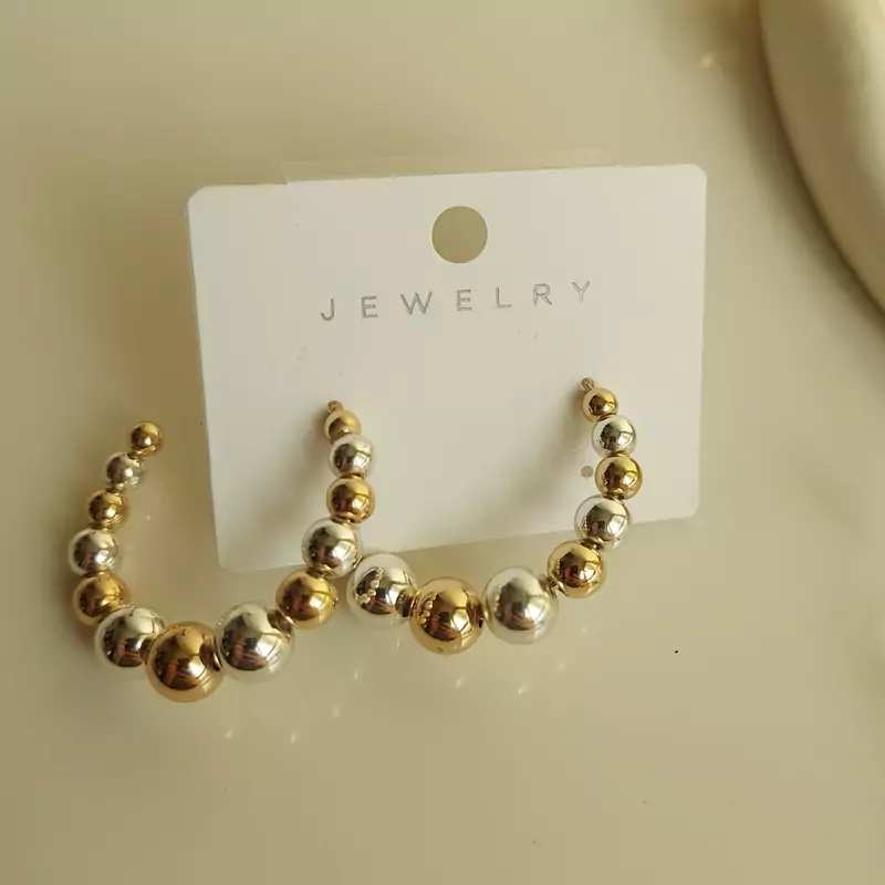 گوشوای گوی مروارید 3رنگ