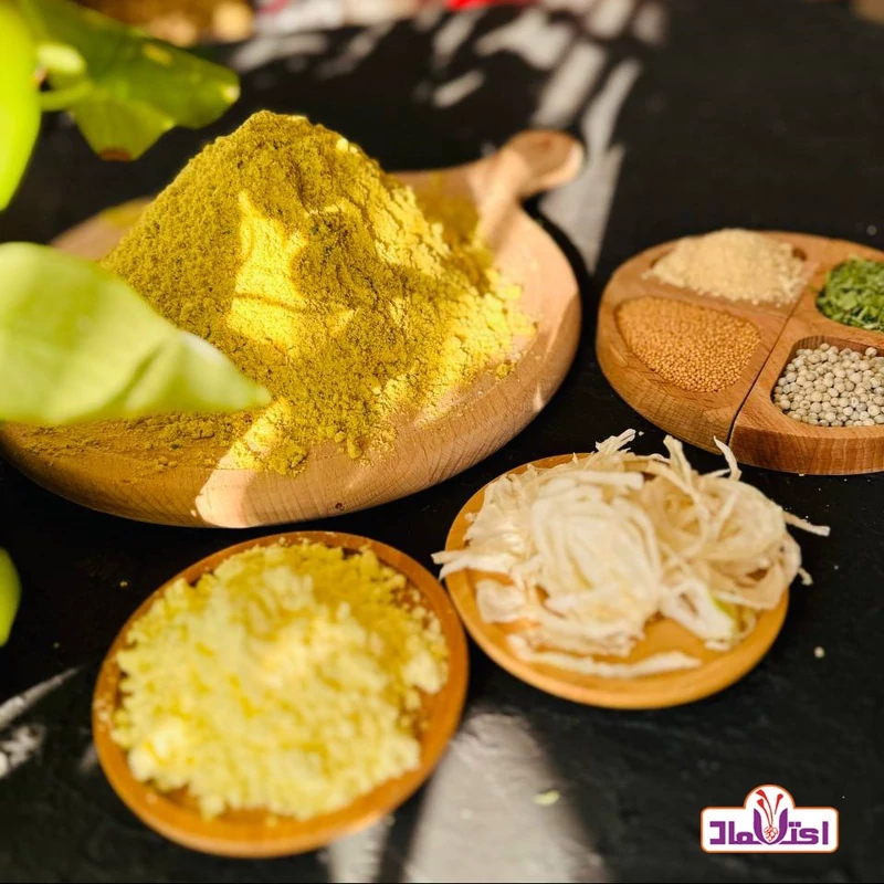 ادویه سیر و کره اعلا 50 گرمی اعتماد  ادویه سیروکره